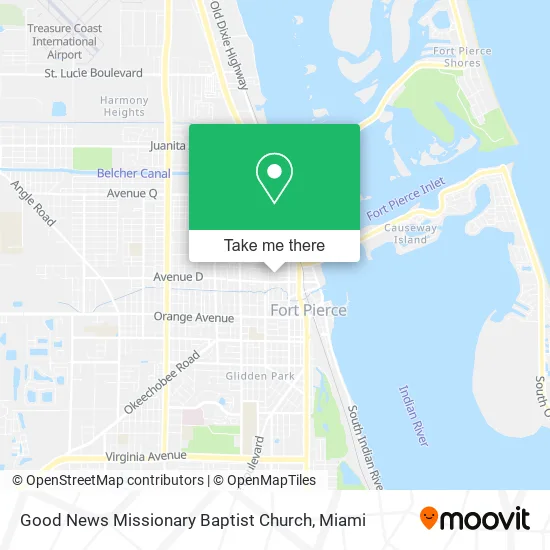 Good News Missionary Baptist Church map