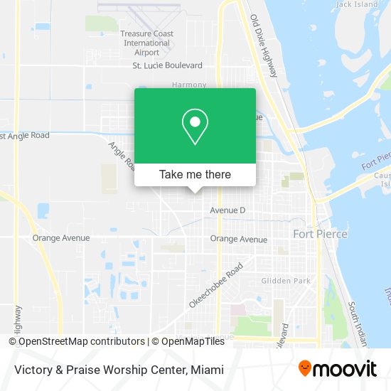 Victory & Praise Worship Center map