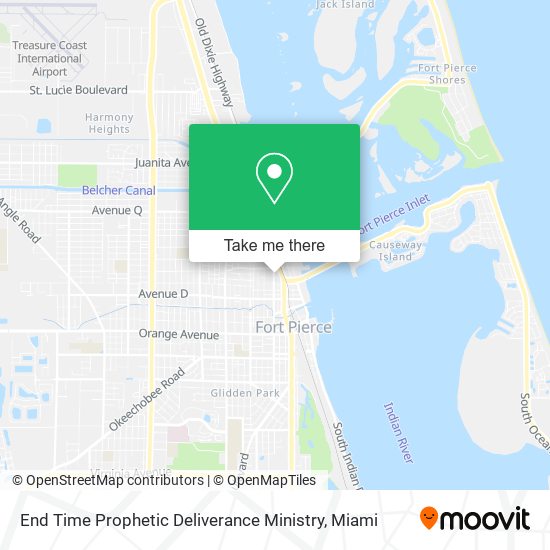 End Time Prophetic Deliverance Ministry map