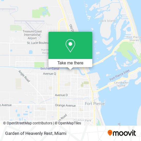 Mapa de Garden of Heavenly Rest