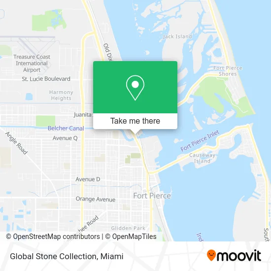 Global Stone Collection map