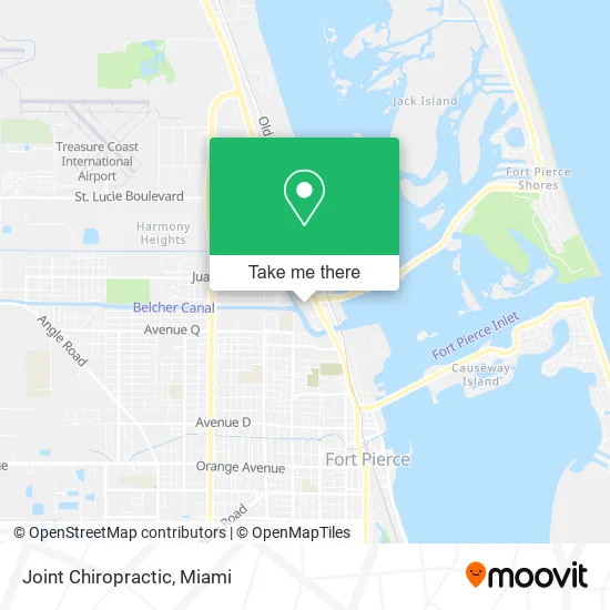 Joint Chiropractic map