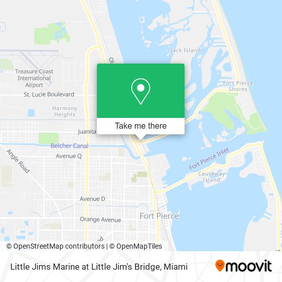 Little Jims Marine at Little Jim's Bridge map