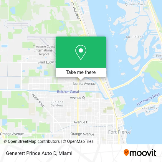 Generett Prince Auto D map