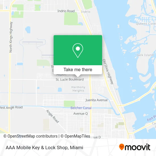 AAA Mobile Key & Lock Shop map