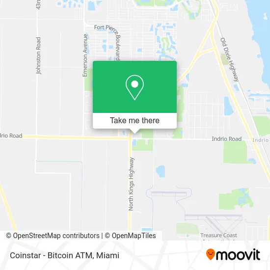 Coinstar - Bitcoin ATM map