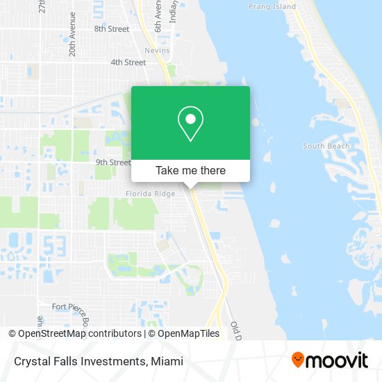 Mapa de Crystal Falls Investments
