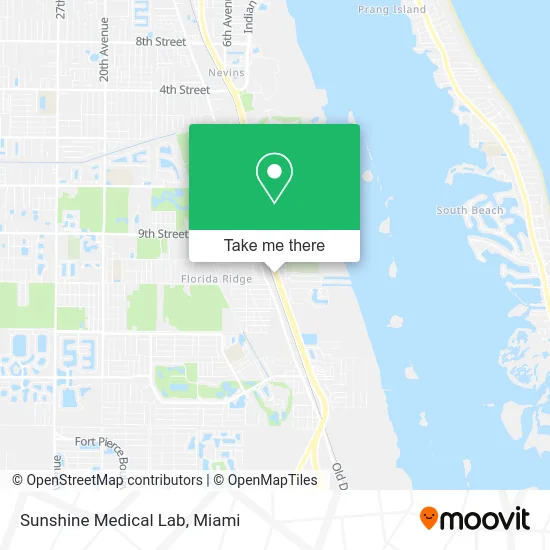 Sunshine Medical Lab map