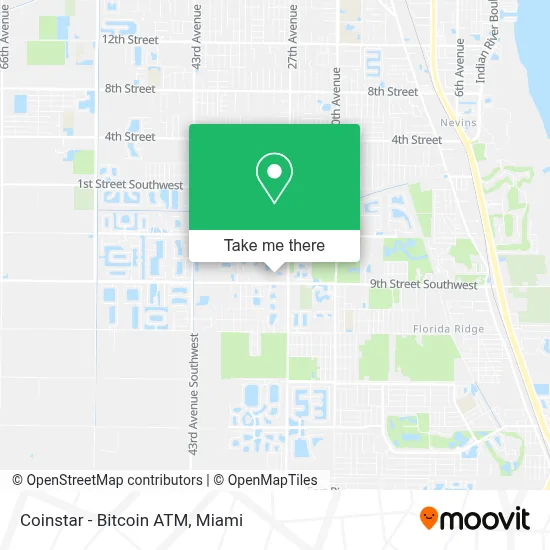 Coinstar - Bitcoin ATM map