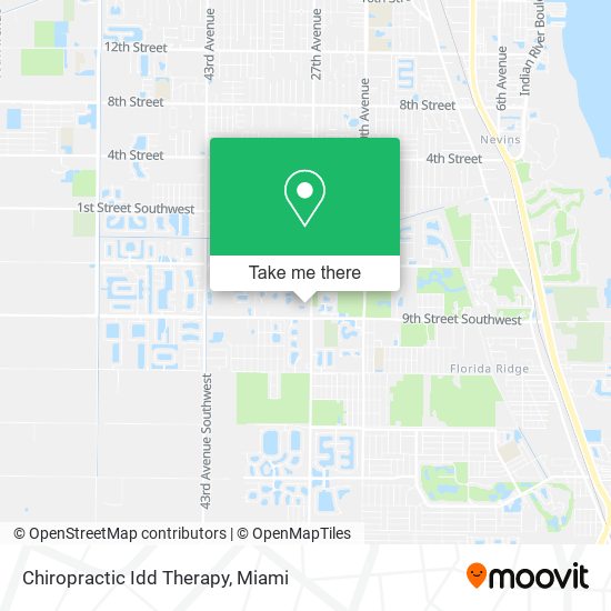 Chiropractic Idd Therapy map