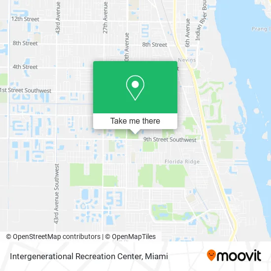Intergenerational Recreation Center map