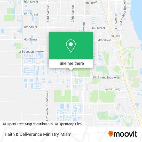 Faith & Deliverance Ministry map