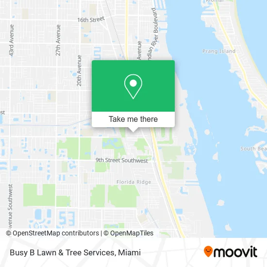 Busy B Lawn & Tree Services map