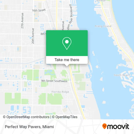 Perfect Way Pavers map