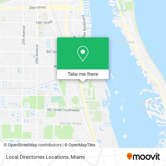 Local Directories Locations map