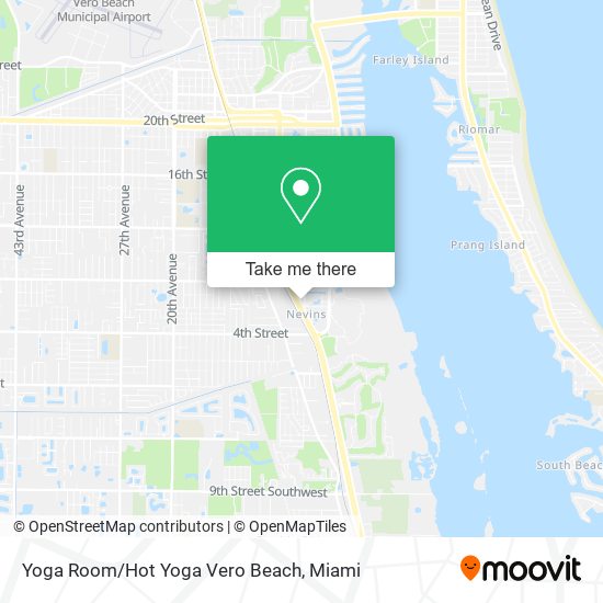 Yoga Room/Hot Yoga Vero Beach map