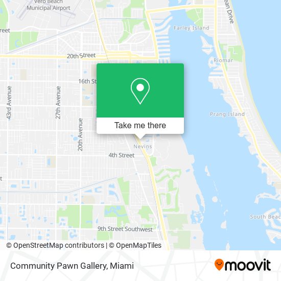 Mapa de Community Pawn Gallery