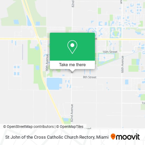 St John of the Cross Catholic Church Rectory map