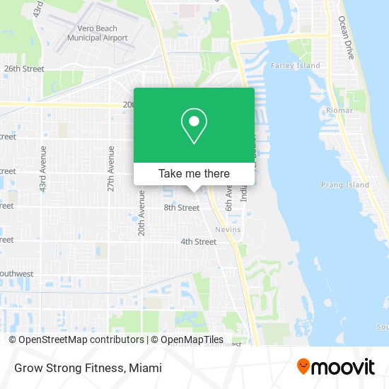 Grow Strong Fitness map