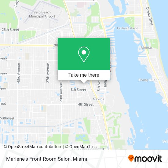 Marlene's Front Room Salon map