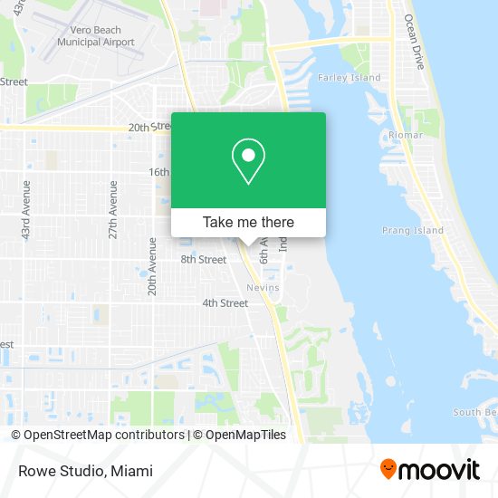 Mapa de Rowe Studio