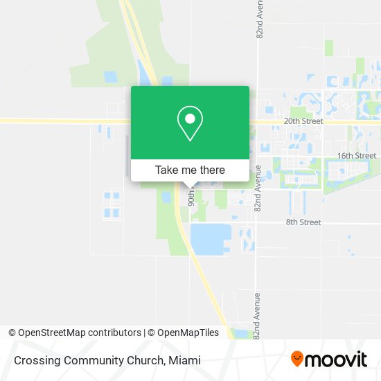 Mapa de Crossing Community Church
