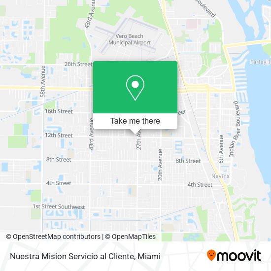 Nuestra Mision Servicio al Cliente map