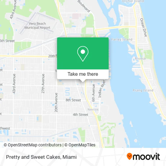 Mapa de Pretty and Sweet Cakes