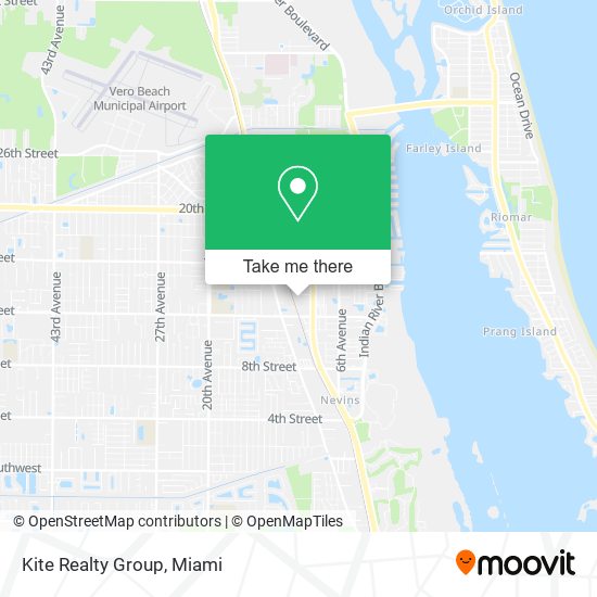 Mapa de Kite Realty Group