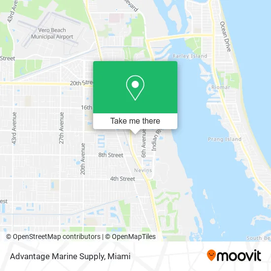 Advantage Marine Supply map