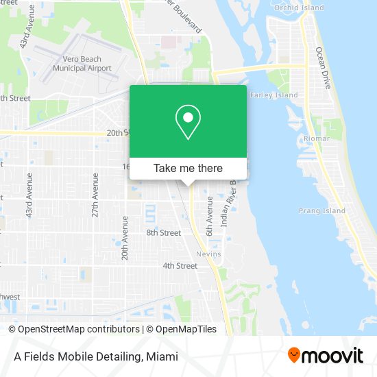 A Fields Mobile Detailing map