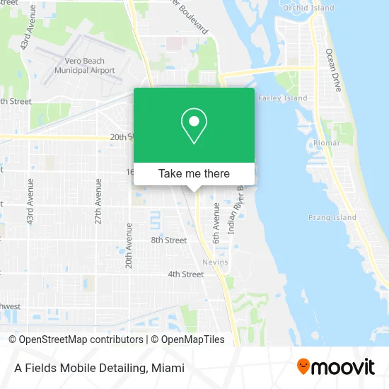 A Fields Mobile Detailing map