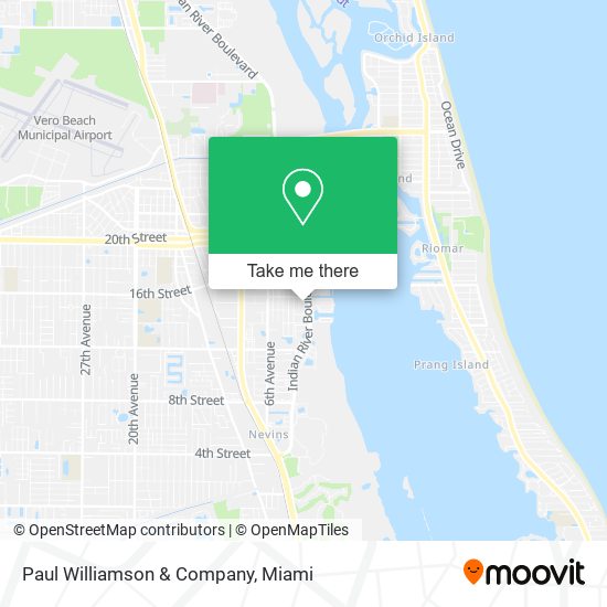 Mapa de Paul Williamson & Company