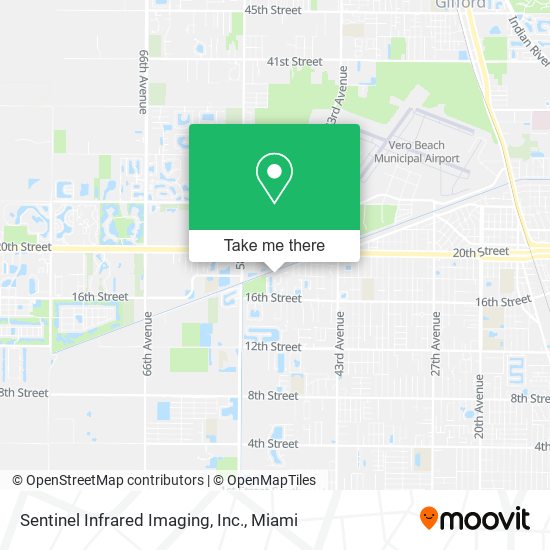 Mapa de Sentinel Infrared Imaging, Inc.