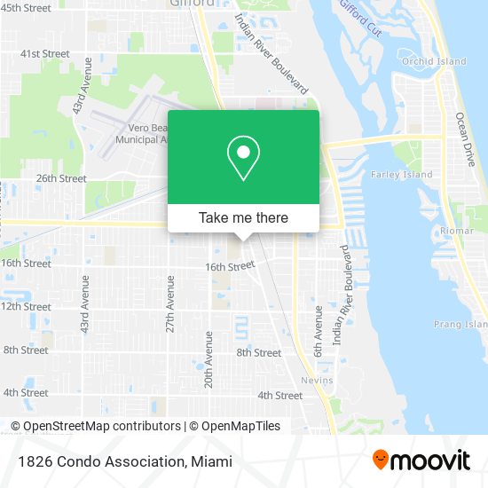 Mapa de 1826 Condo Association