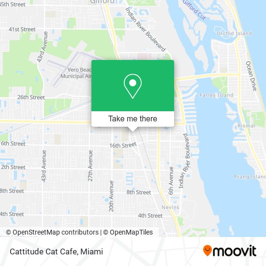 Cattitude Cat Cafe map