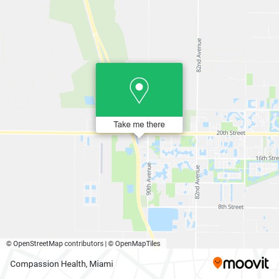Mapa de Compassion Health