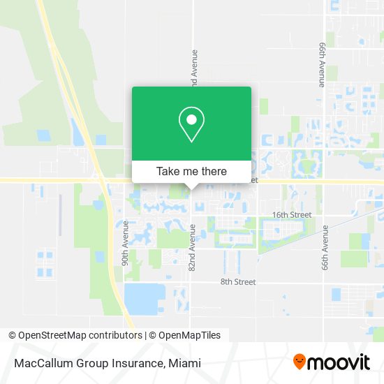Mapa de MacCallum Group Insurance