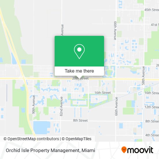 Mapa de Orchid Isle Property Management