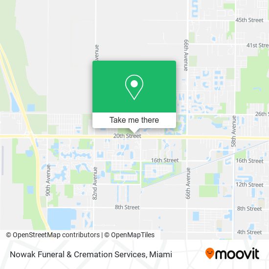 Mapa de Nowak Funeral & Cremation Services