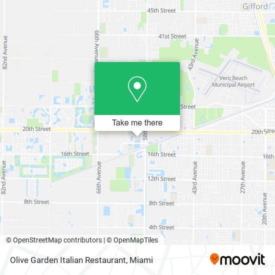 Olive Garden Italian Restaurant map