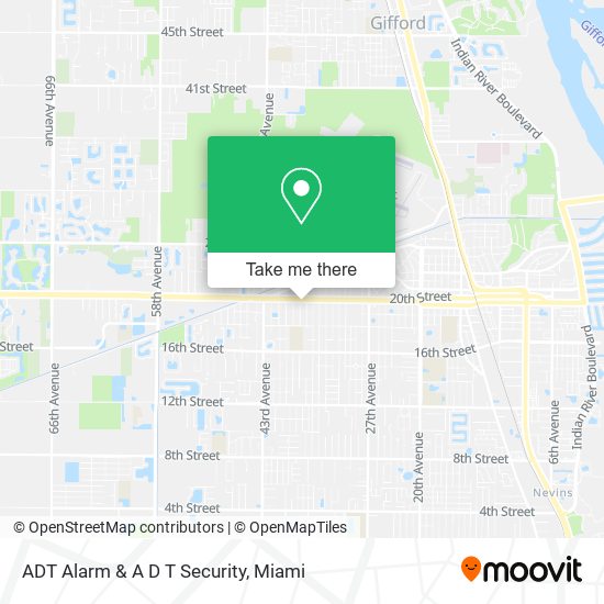 ADT Alarm & A D T Security map
