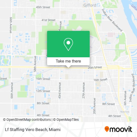 Lf Staffing Vero Beach map