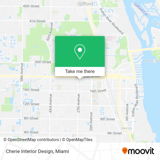 Cherie Interior Design map