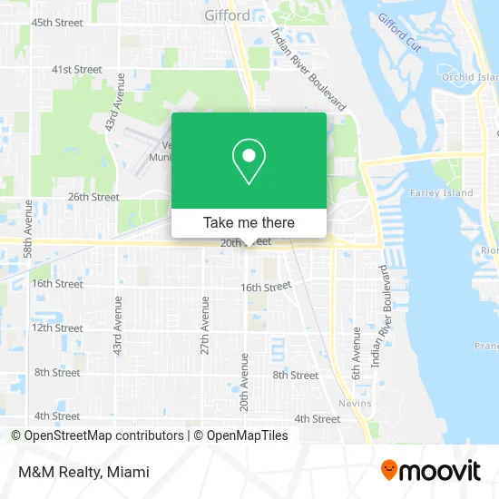 M&M Realty map