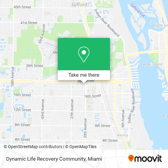 Dynamic Life Recovery Community map
