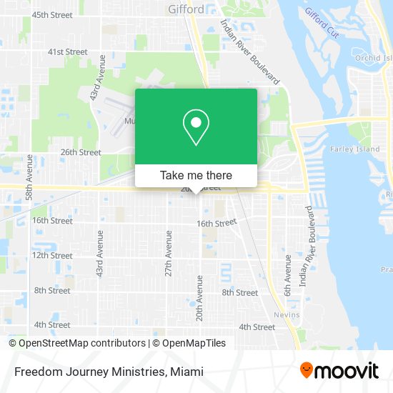 Freedom Journey Ministries map