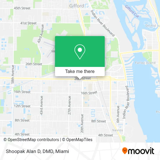 Shoopak Alan D, DMD map