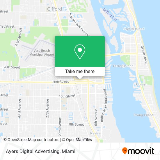 Ayers Digital Advertising map