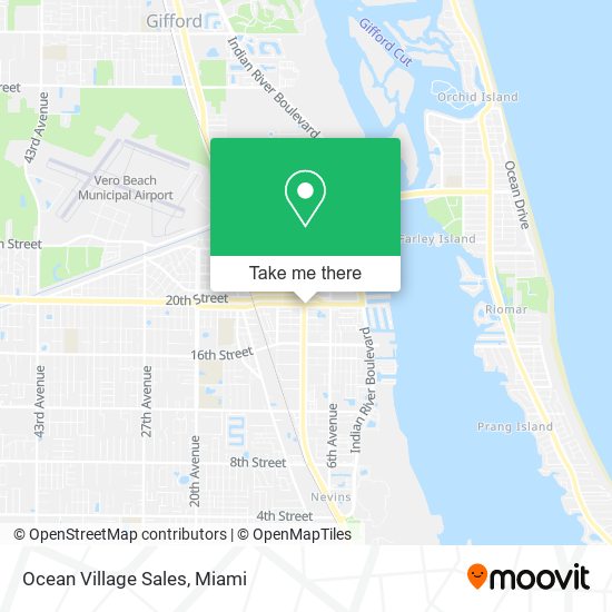 Mapa de Ocean Village Sales